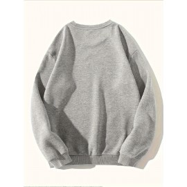 Women'S Tiana Graphic Sweatshirt - Green Casual Crew Neck with 