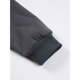 New Disney Tinker Bell Fairy Print Double-Sided Design, Women's Hooded Sweatshirt with Zipper and Drawstring, Long Sleeve Round Neck Pullover Hoodie - Stylish Casual Versatile Long Sleeve Hoodie with Dual Pockets