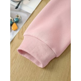 [Cozy Christian Faith Hoodie] 100% Polyester Cozy Women's Pink Christian Faith Hooded Sweatshirt with Psalm 91 Bible Verse Print | Machine-Washable Pullover for Casual Wear | Inspirational Religious Apparel for Fall/Winter Layering